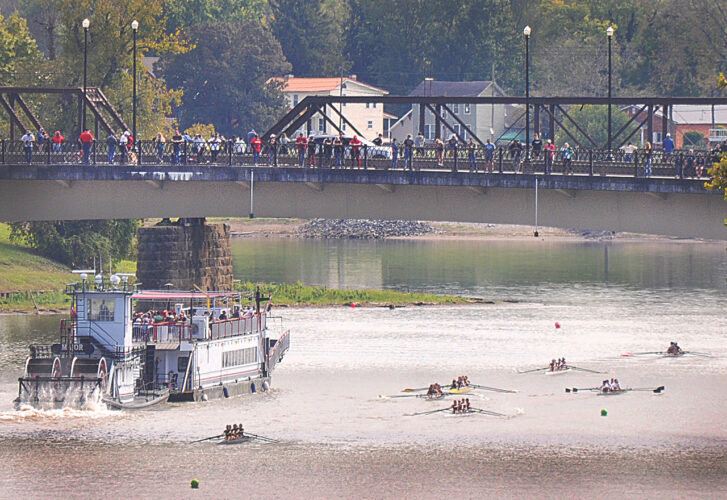 Racing down river